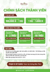 Chính sách thành viên Bác Tôm