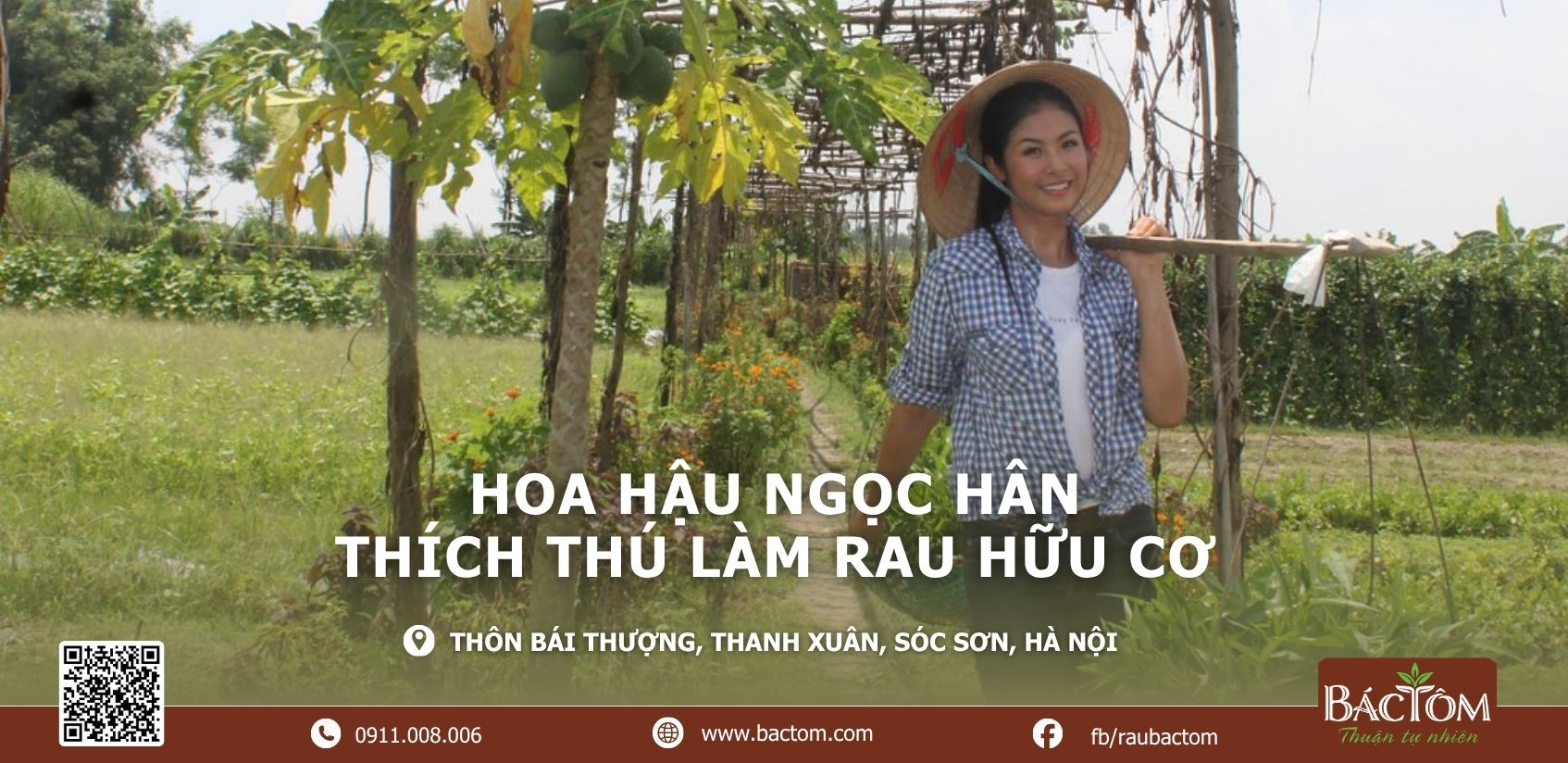 hoa hậu ngọc hân Bác tôm