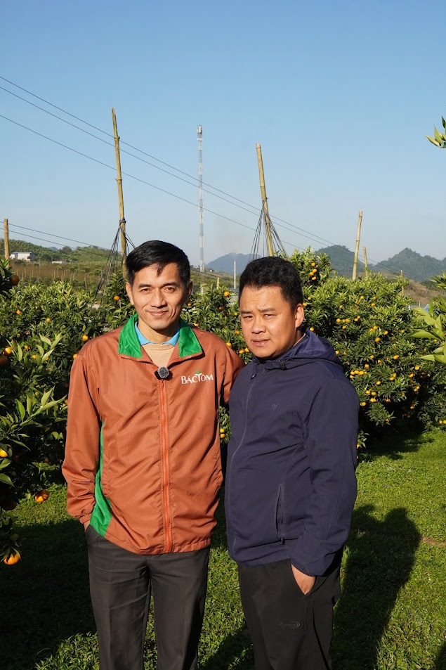 Anh Sơn - chủ vườn cam canh