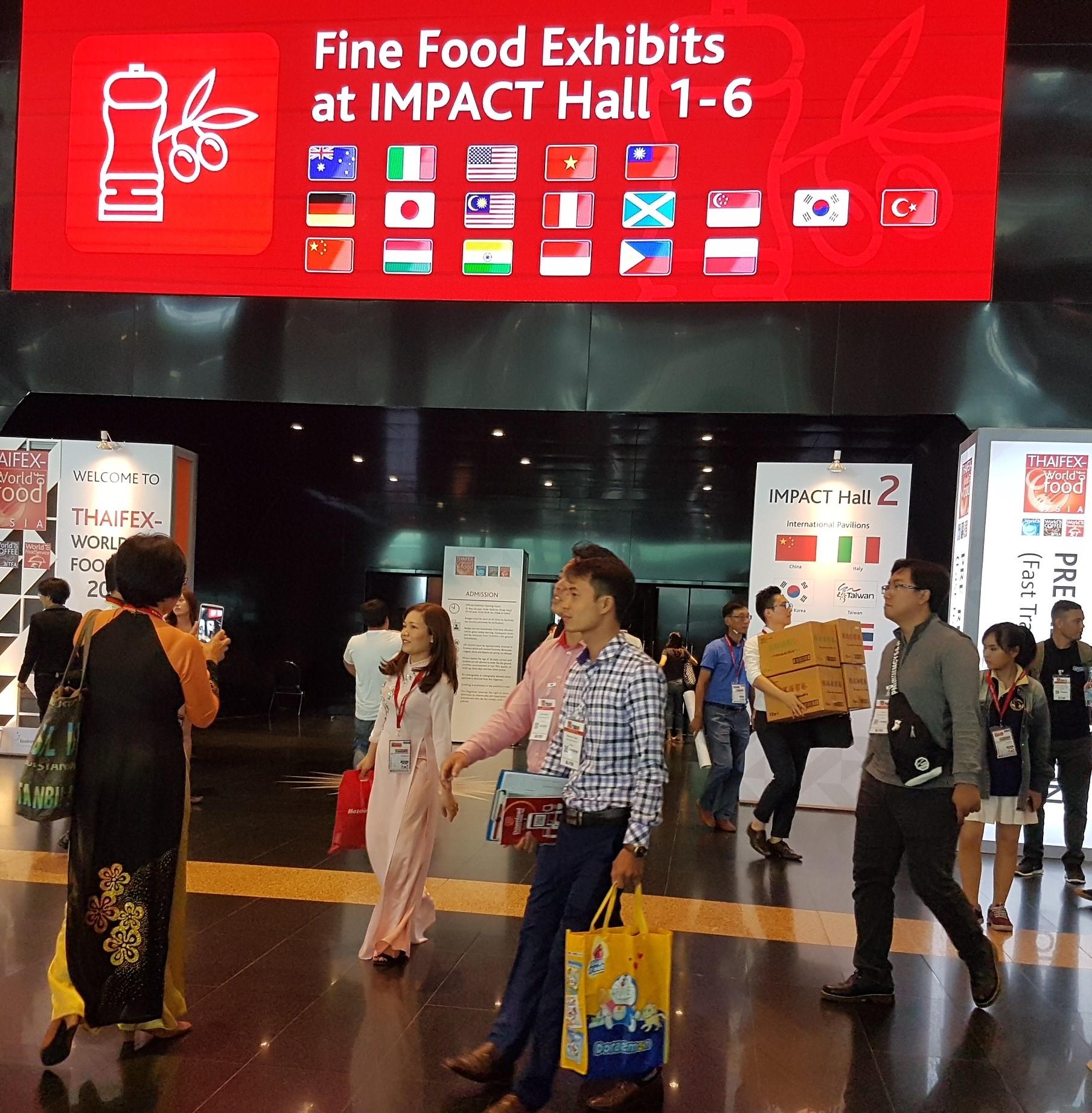 Hội chợ ẩm thực tại Thái Lan