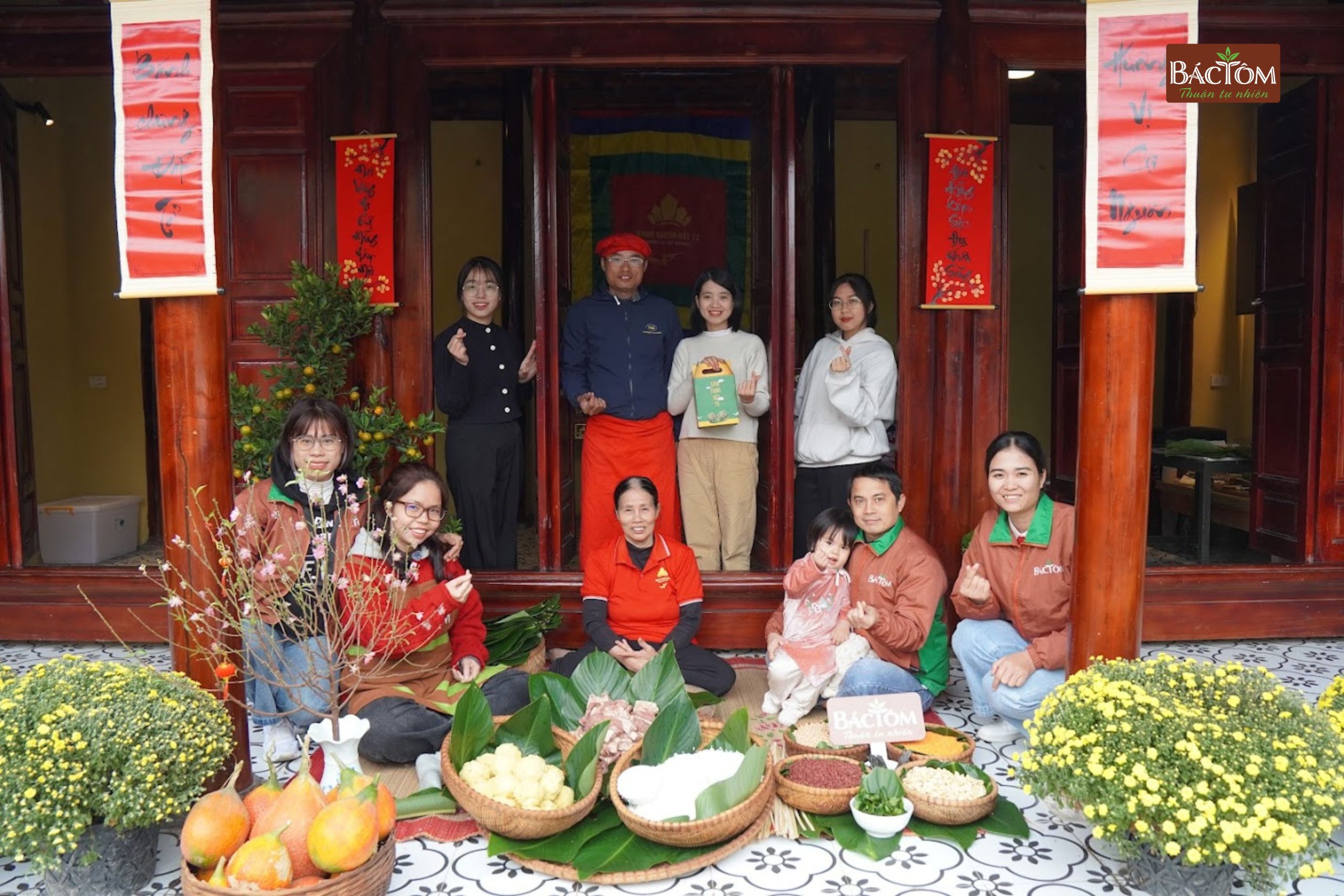 bánh chưng đất Tổ 4