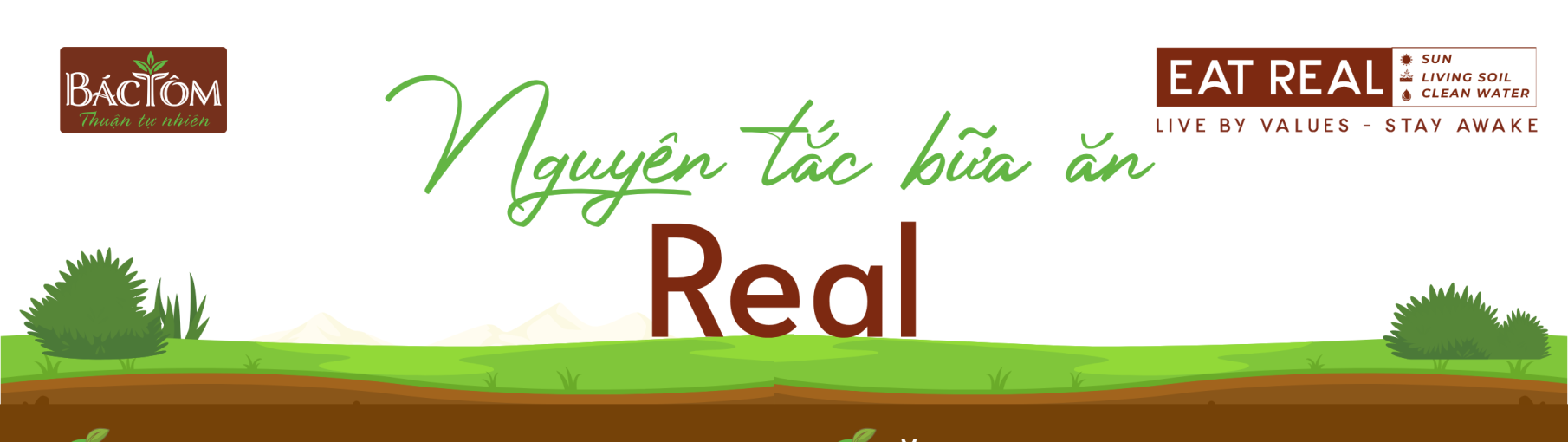 Tiêu chí bữa ăn của Bác Tôm